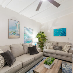 Image of Living Room at Sunrise Bay Property Short Term Rental in Holmes Beach Florida