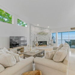 Image of common area with bay view at Sunrise Bay Florida Short Term Rental in Holmes Beach, Manatee County, Florida