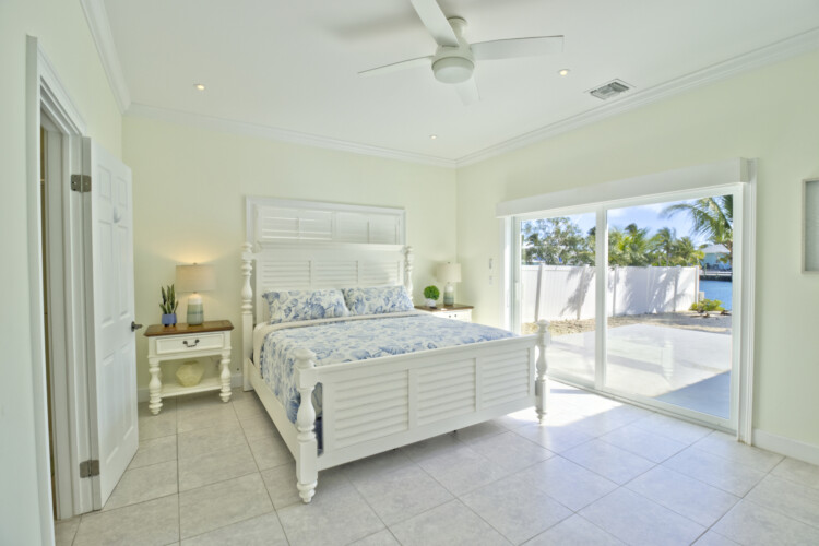 Guest Bedroom with View - Short Term Rental in Abaco Bahamas