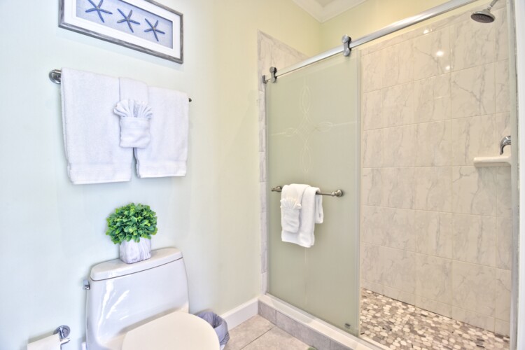 Guest Bathroom - Short Term Rental in Abaco Bahamas