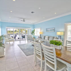 Dining and Living Space - Short Term Rental in Abaco Bahamas