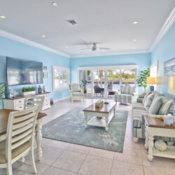 Living Room with View - Short Term Rental in Abaco Bahamas