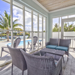 Patio View - Short Term Rental in Abaco Bahamas