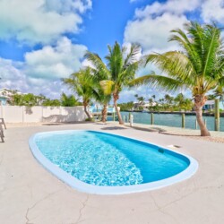 Exterior Pool View - Short Term Rental in Abaco Bahamas