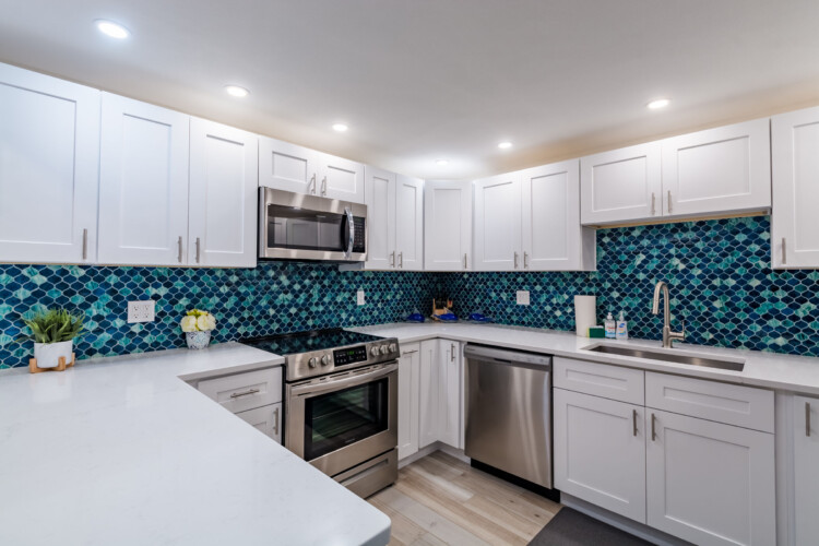 Image of Kitchen at Sunrise Bay Property Short Term Rental in Holmes Beach Florida